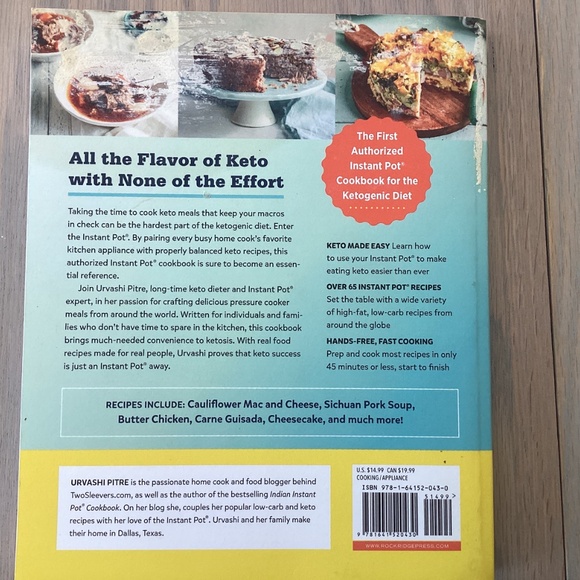 The Keto Instant Pot Cookbook - Picture 2 of 4